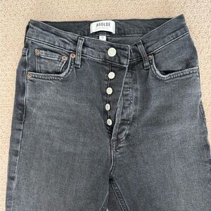 AGOLDE black wash jeans size 25